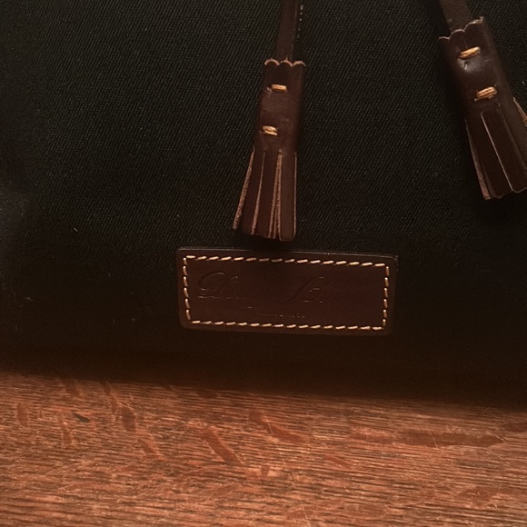 Dooney & Bourke Canvas Wakefield Tassel Tote - Picture 3 of 12